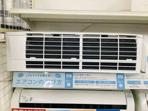 エアコンの壁掛けエアコン