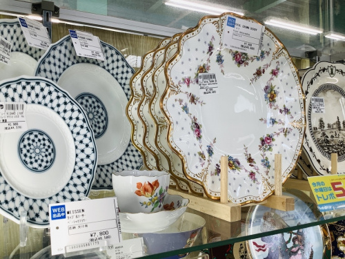 ガラスの足付ビール杯ペア