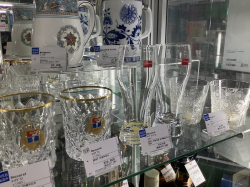 ロックグラスのBaccarat