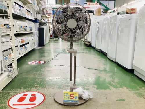 季節家電の扇風機