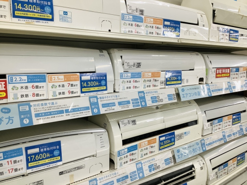 壁掛けエアコンのPanasonic