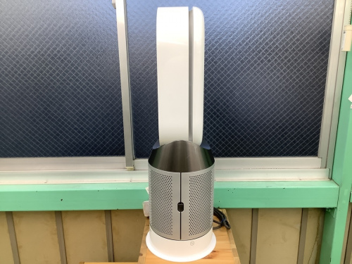 扇風機の空気清浄機能付ファンヒーター