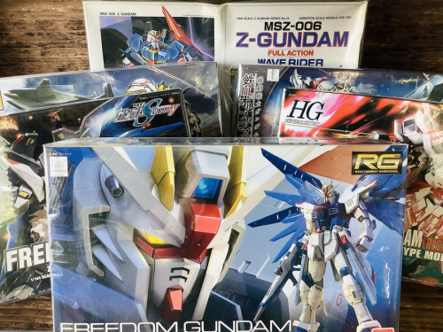 ガンダムのプラモ