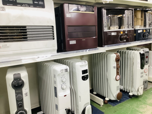 燃焼系暖房器具の都市ガスファンヒーター