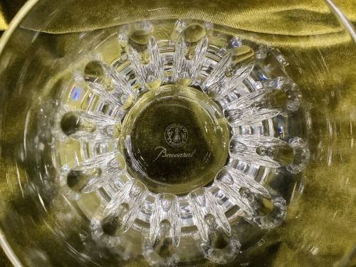 ロックグラスのBaccarat