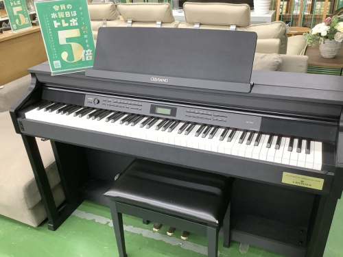 カシオの電子ピアノ