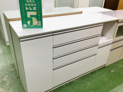 新生活にぴったり】ニトリ キッチンカウンター レジューム150