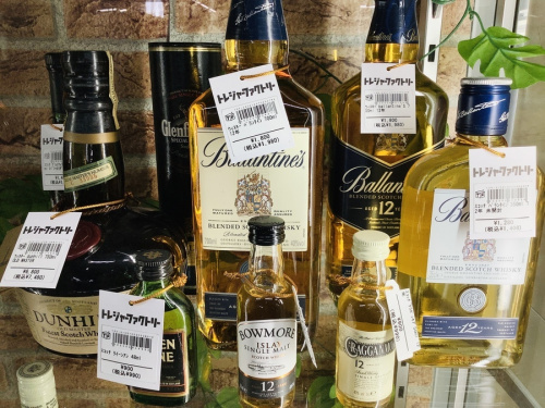 お酒のウイスキー