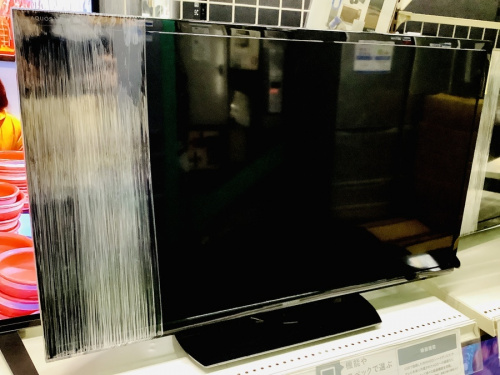 テレビの液晶テレビ