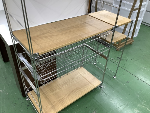 ユニットシェルフの無印良品