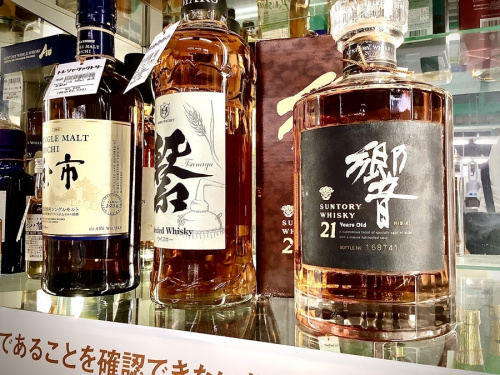 蒸留酒類のウィスキー