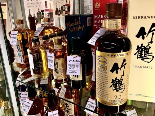 蒸留酒類のウィスキー