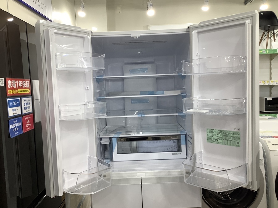 たっぷり大容量！】HITACHI（日立）の6ドア冷蔵庫 買取入荷いたしまし
