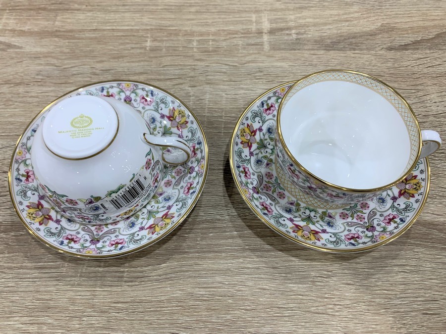 MINTON マジェスティックハンドホール 皿　2枚 ミントン（MINTON）マジェスティック ハドンホールプレート
