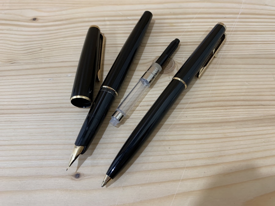 MONTBLANC/モンブラン】ボールペンセット マイスターシュテュック 2P