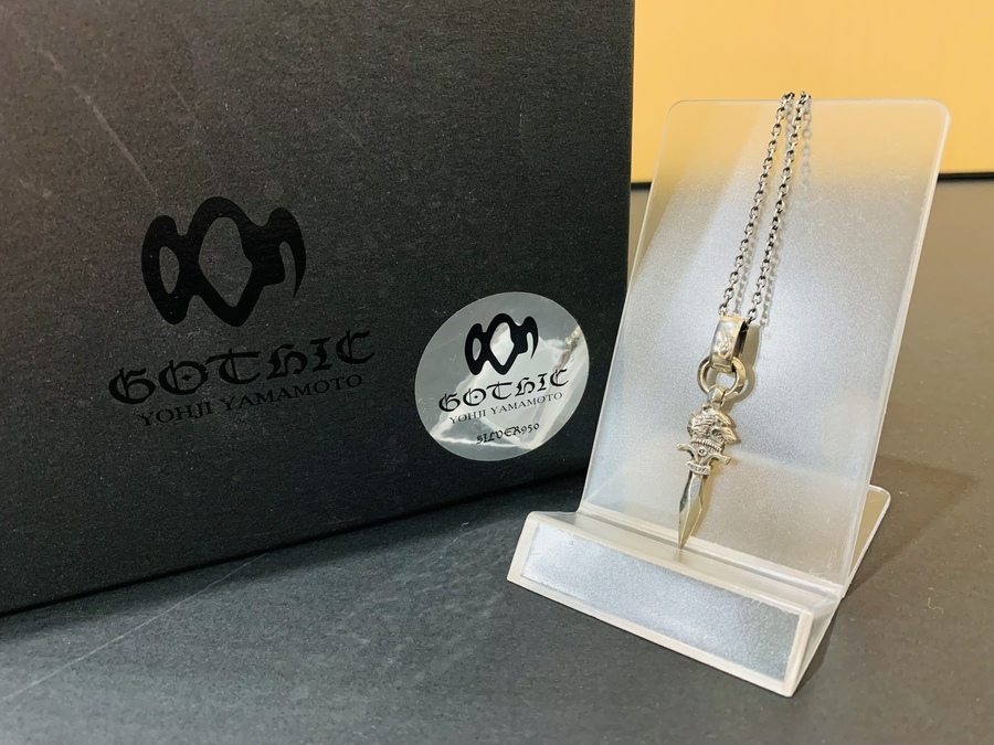 ヨウジヤマモト　ウルフダガーネックレス　箱あり yohji yamamoto - GOTHIC YOHJI YAMAMOTO ウルフダガー