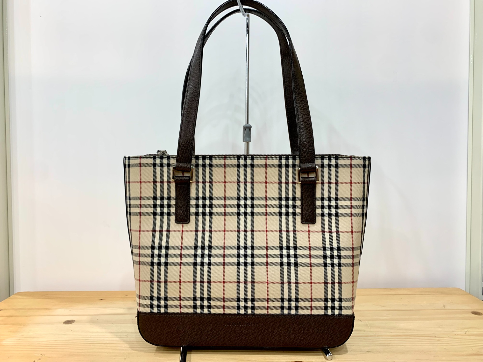 BURBERRY/バーバリー】ノバチェックハンドバッグ 240-27A が買取