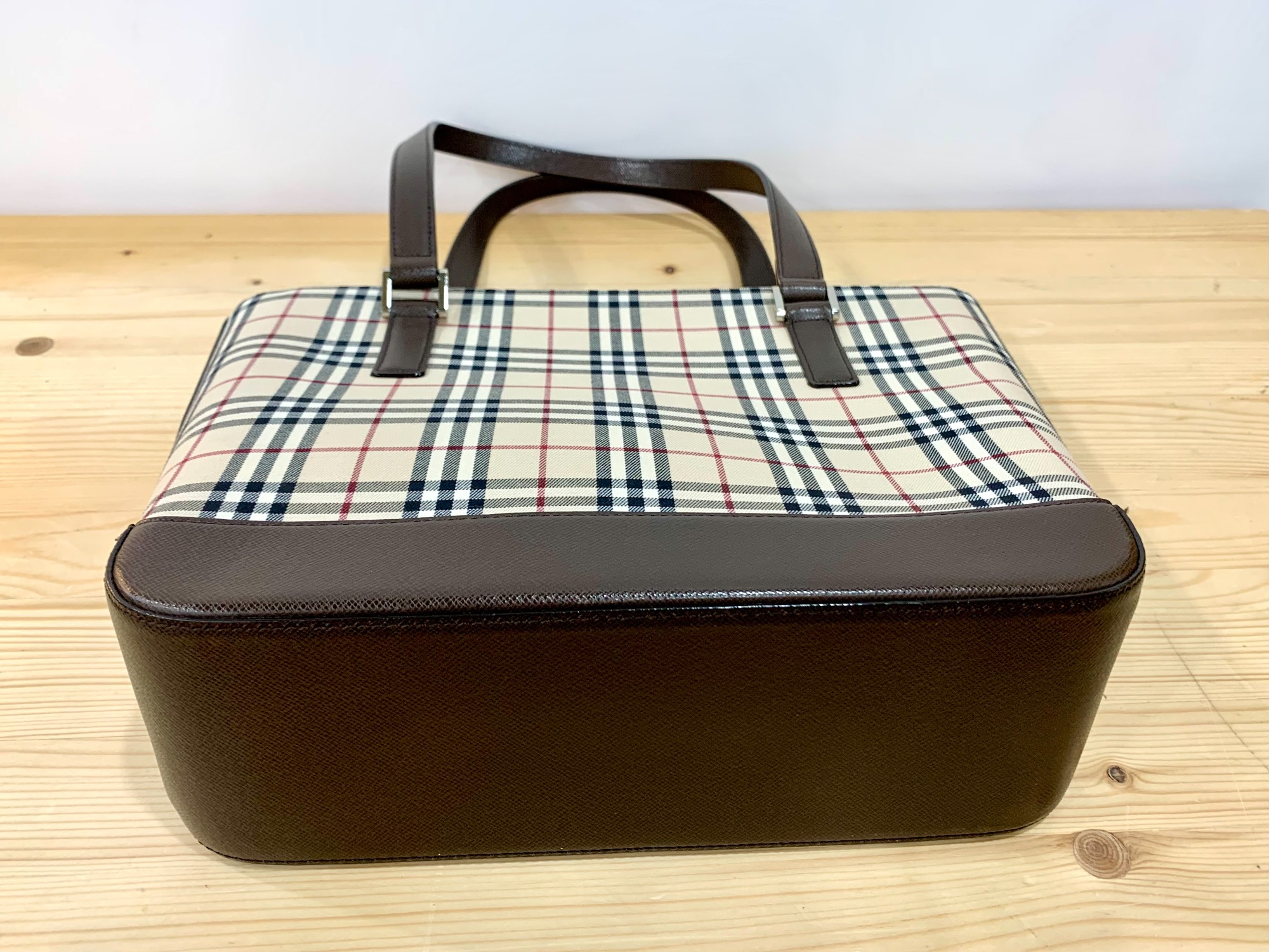 BURBERRY/バーバリー】ノバチェックハンドバッグ 240-27A が買取