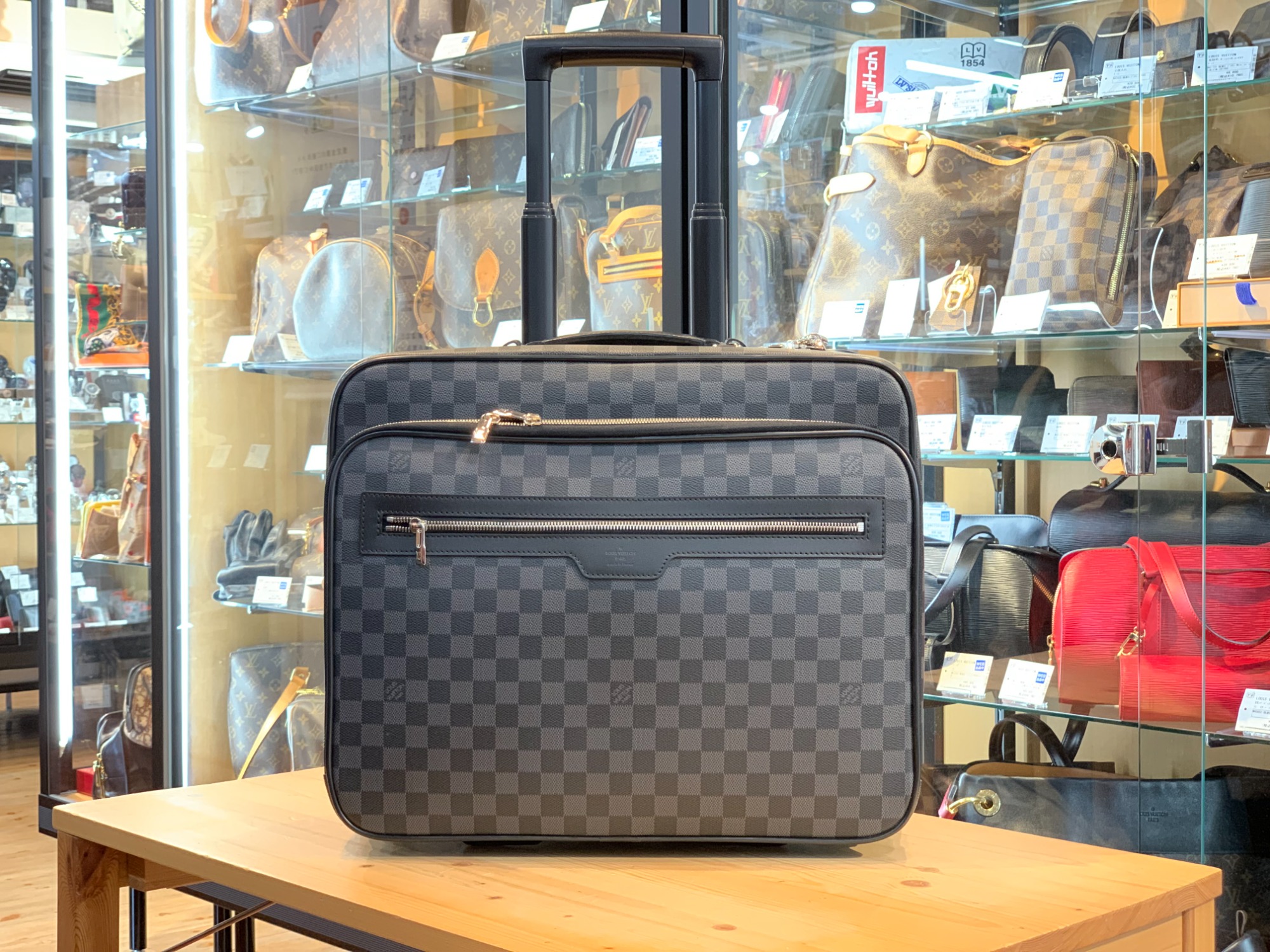 LOUIS VUITTON/ルイ ヴィトン】 パイロットケース N23206 が買取入荷
