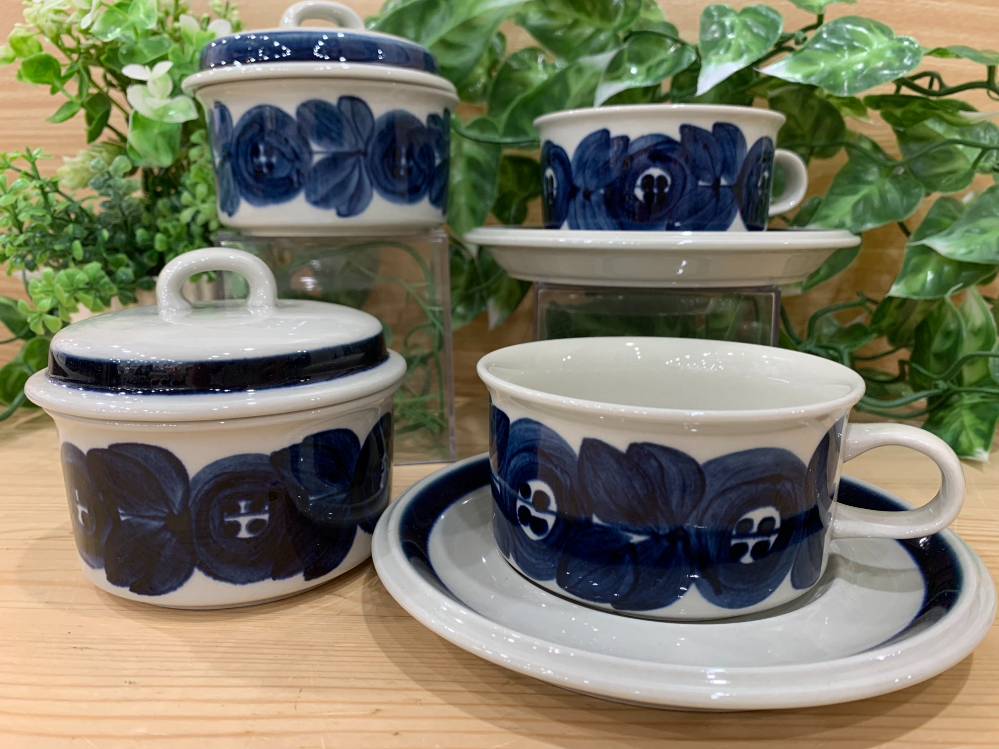 ARABIA/アラビア】”アネモネ”スープカップ&ソーサー大量入荷 ARABIA/アラビア】”アネモネ”スープカップ&ソーサー大量入荷