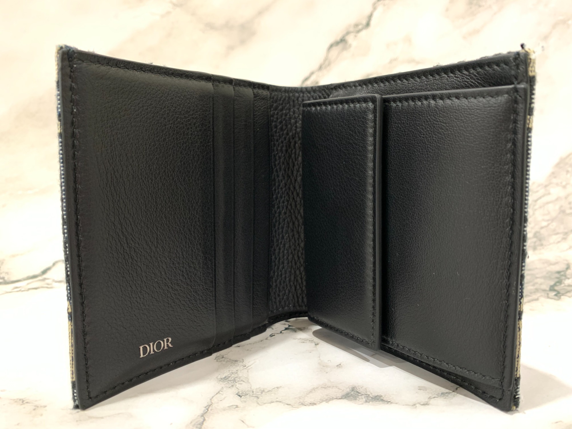 楽天市場】【新品】 ディオール 二つ折り財布 小銭入れ有り 2