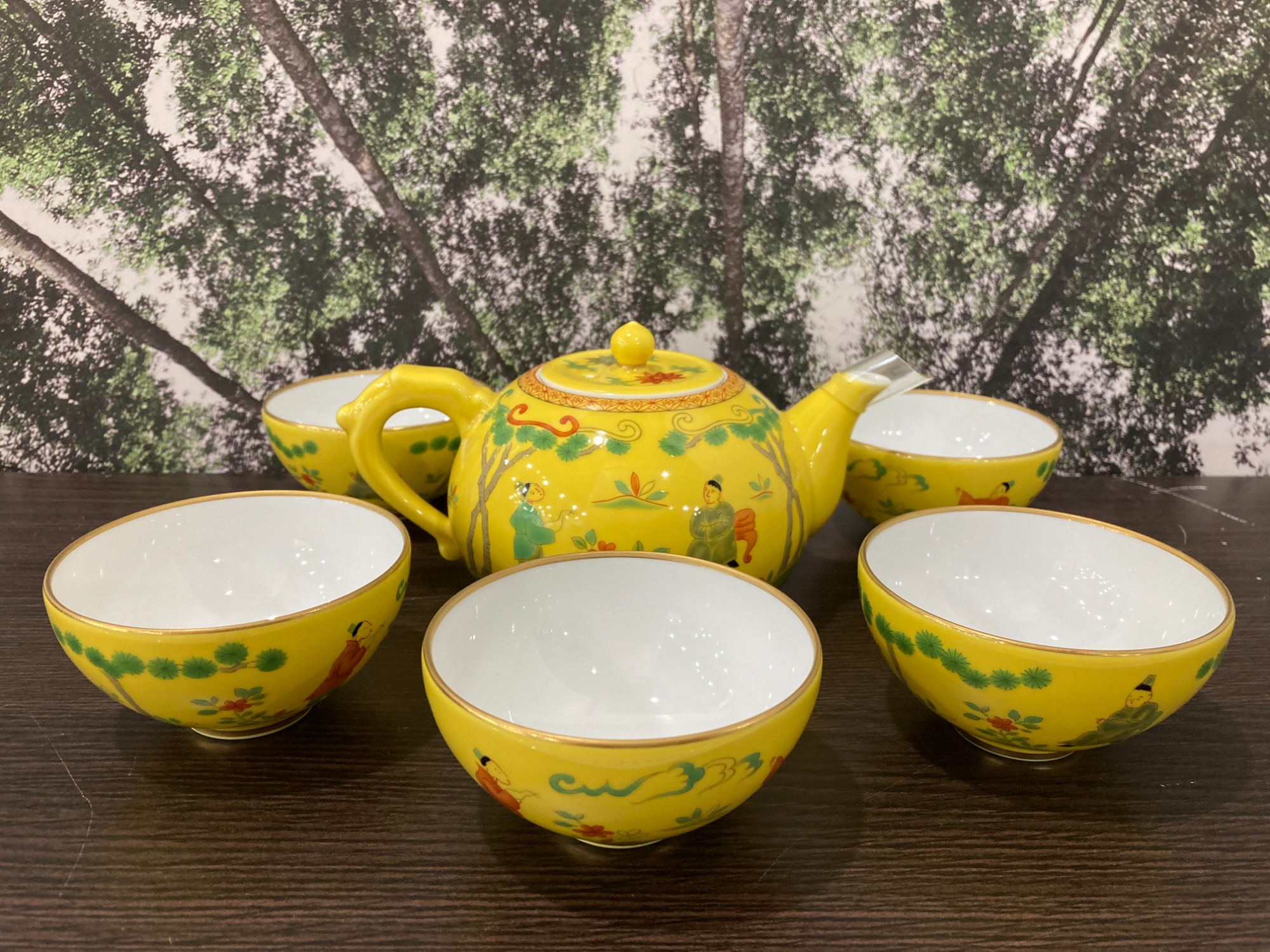 香蘭社/コウランシャ】万暦人物絵 茶器揃え が買取入荷いたしました