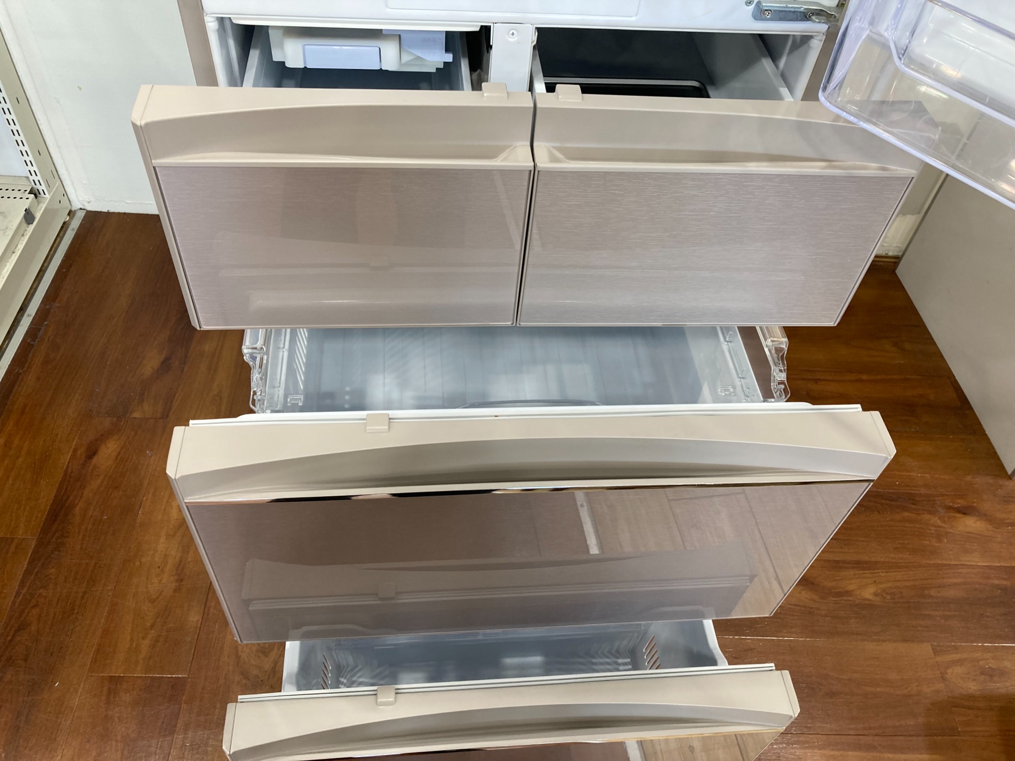 都内23区配送無料✨三菱　冷蔵庫　MR-B46H-C 5ドア　ファミリー　美品 MITSUBISHI 5ドア冷蔵庫 MR-B46H-C が買取入荷しました！｜2025