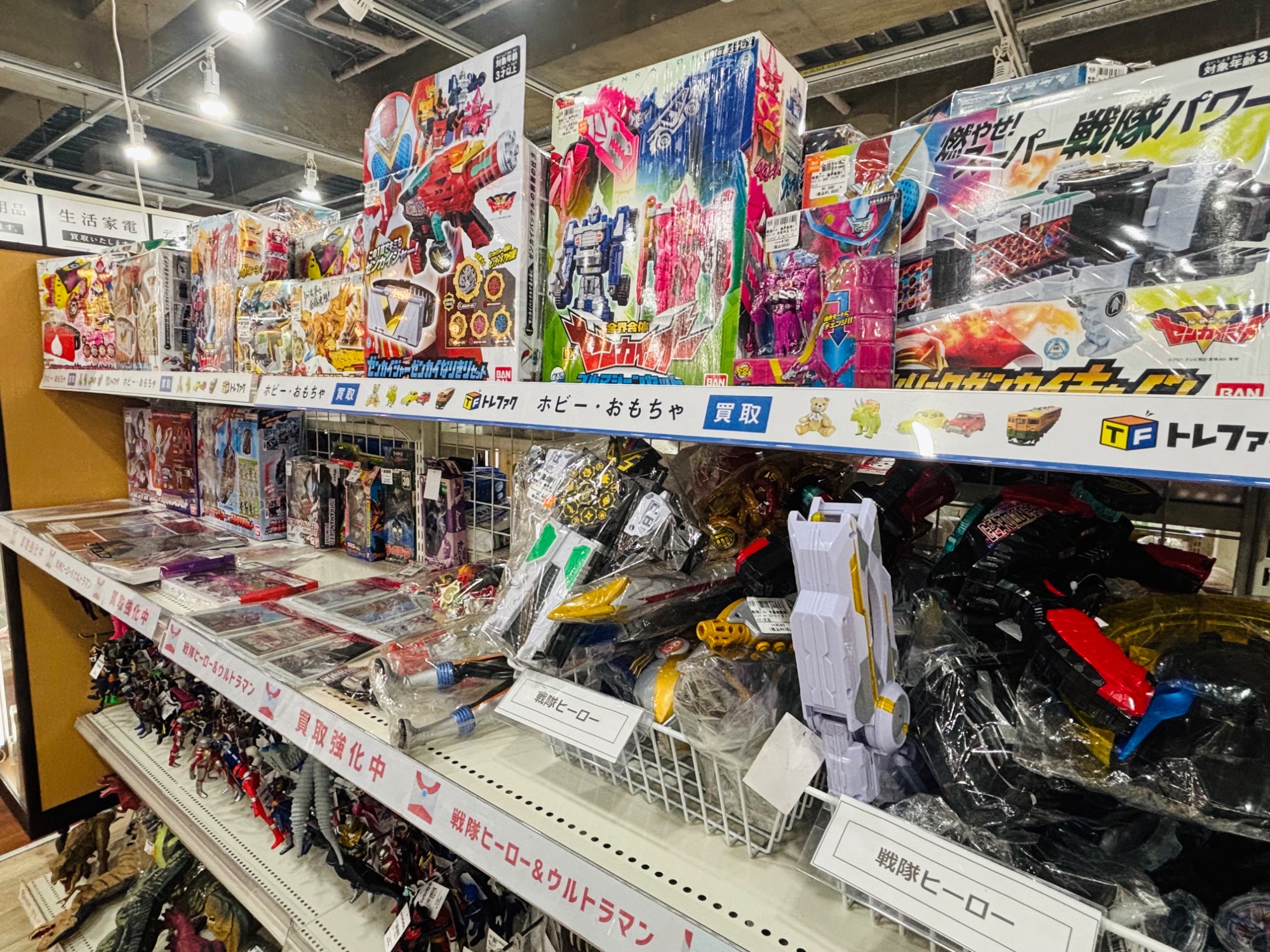 特撮アイテム多数！】9月より最新入荷で新しくなったホビー売り場をご