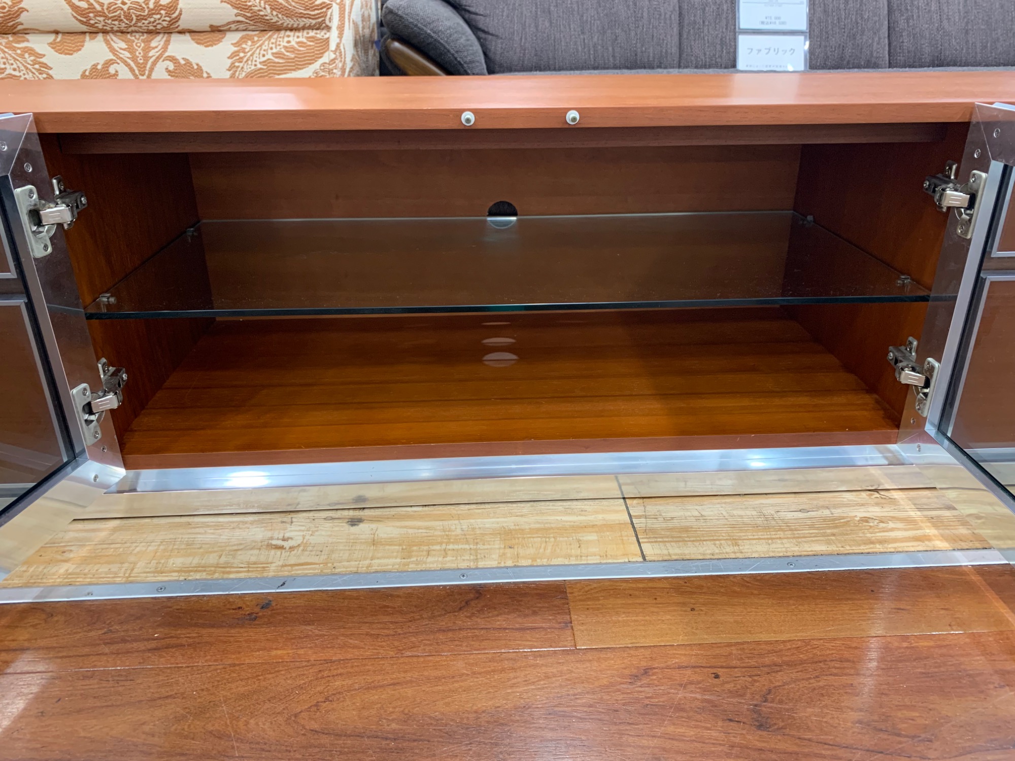 crastina/クラスティーナ】2枚扉引き出し付き テレビボード が