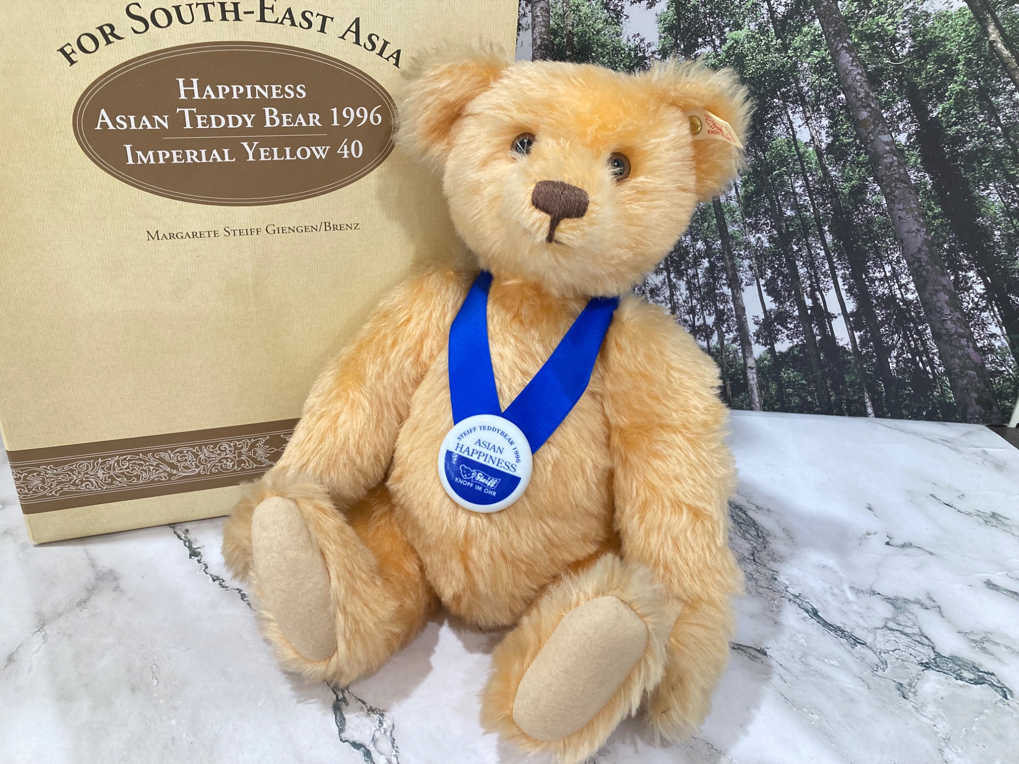 Steiff／シュタイフ】HAPPINES ASAN TEDDY BEAR 1996 が買取入荷