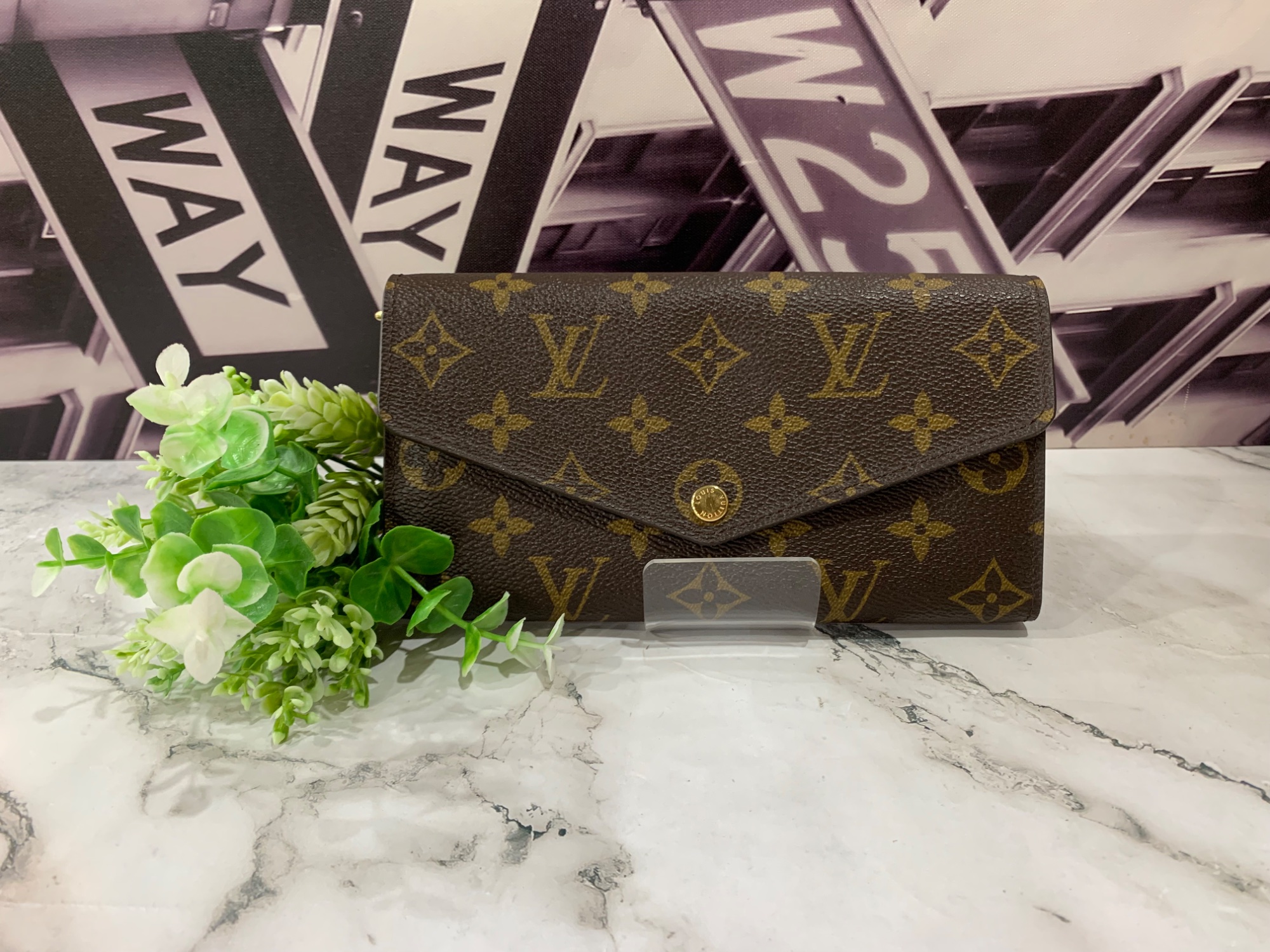 スマホで購入可】【LOUIS VUITTON / ルイヴィトン】モノグラム長財布の