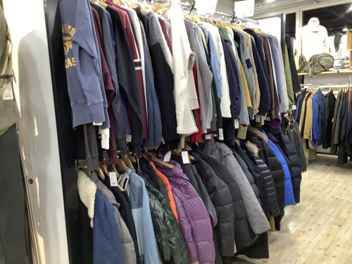 中古の衣類