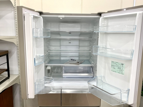 2014年式 472L Panasonic 冷蔵庫 NR-F478XGM-N Panasonic/パナソニック】6ドア冷蔵庫 NR‐F478XGM‐N 入荷いたし