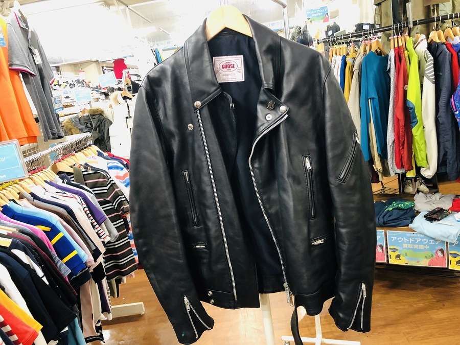 JAMES GROSE [ジェームスグロース] ライダースジャケット 入荷しました 