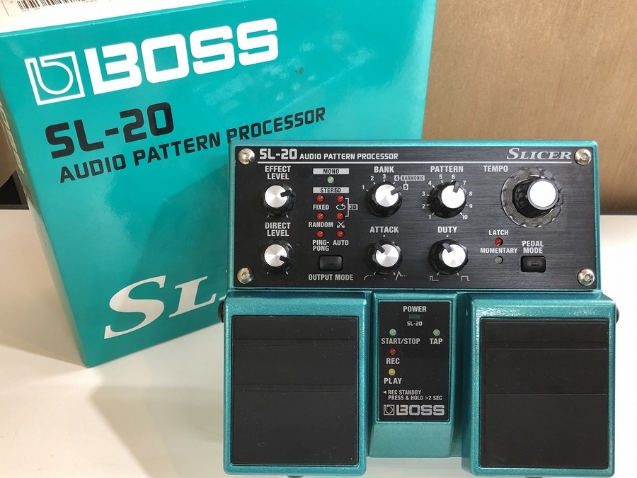 boss sl-20 エフェクター スライサー 廃盤 希少
