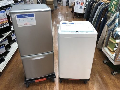 洗濯機の冷蔵庫