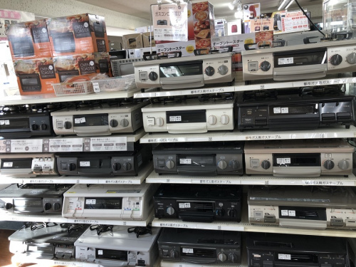 生活家電のガステーブル