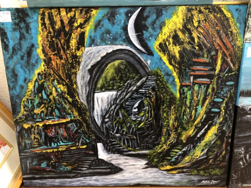 雑貨の油絵