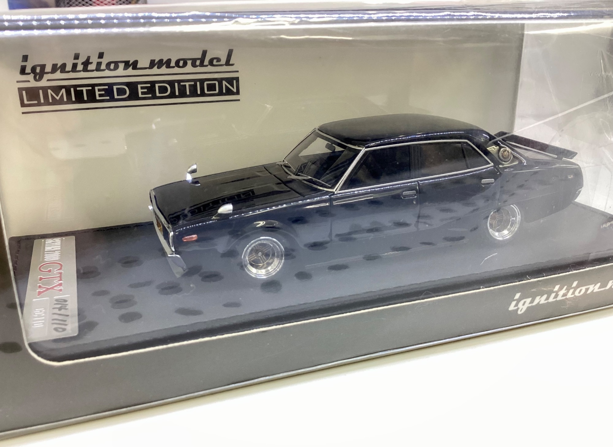 1/43スケール】Nissan Skyline 2000 GT-X (GC110) Black