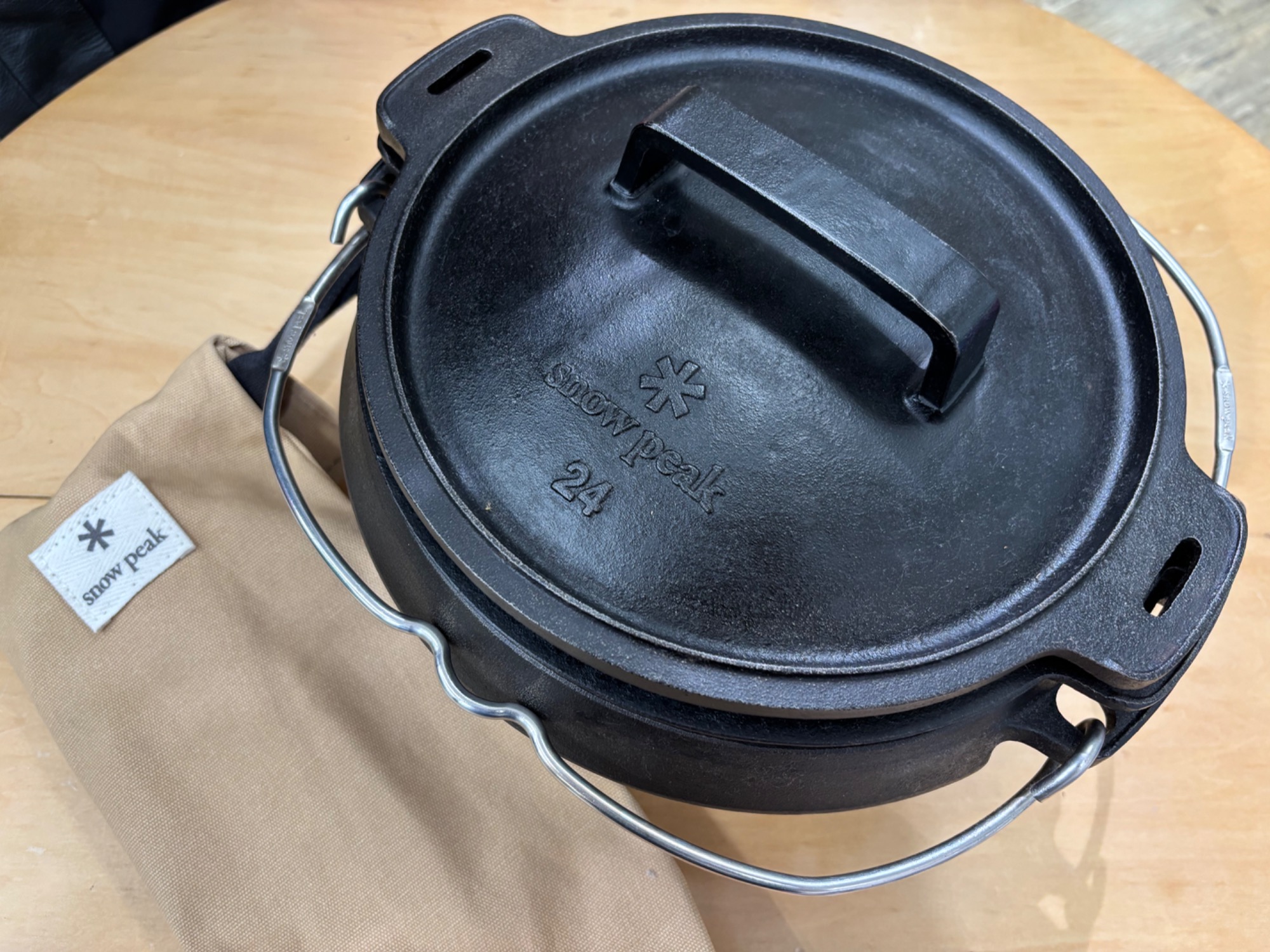 snow peak/スノーピーク】ダッチオーブン24が入荷いたしました