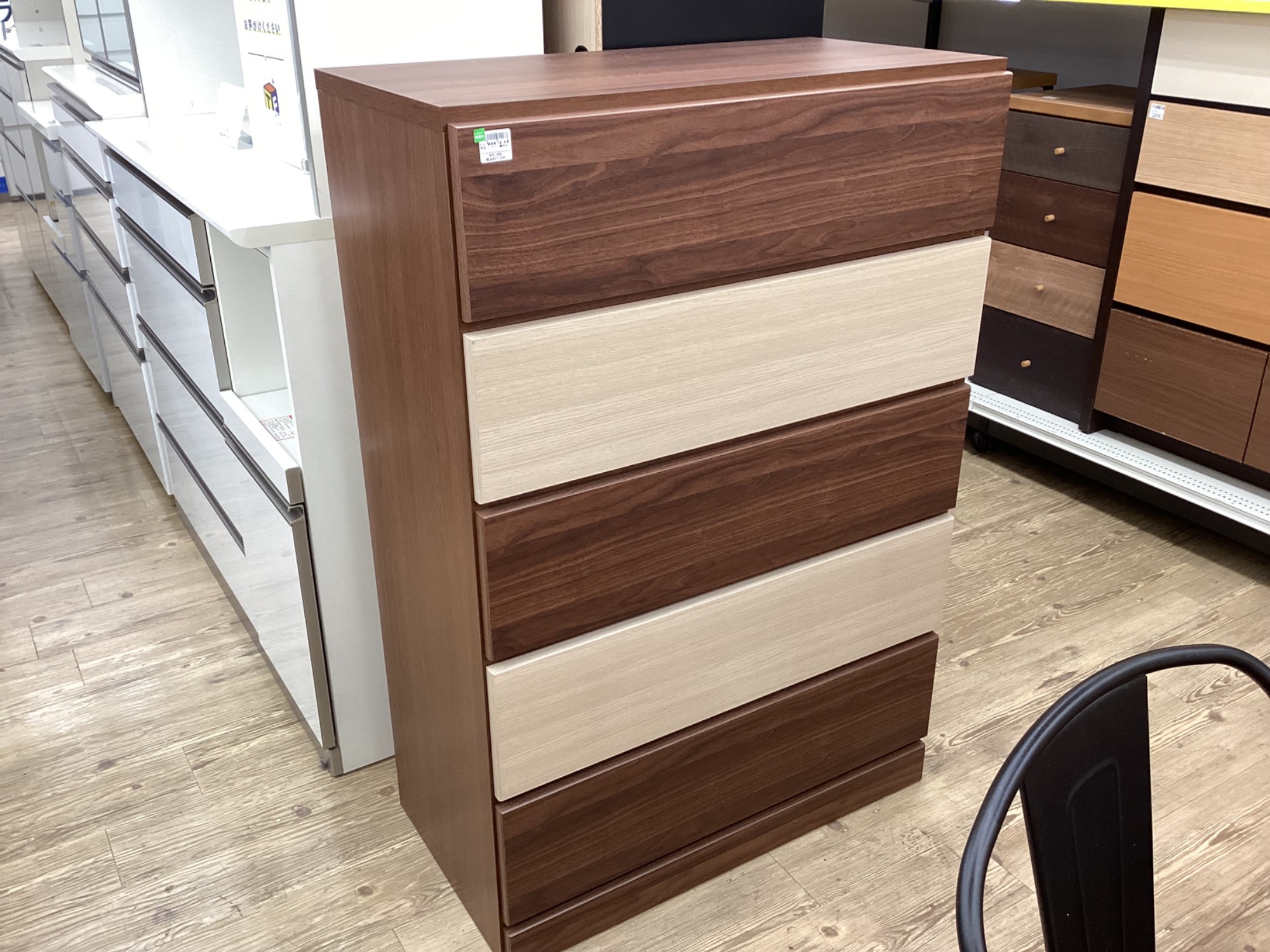 無印良品　チェスト 木製チェスト4段 オーク材突板 | 無印良品