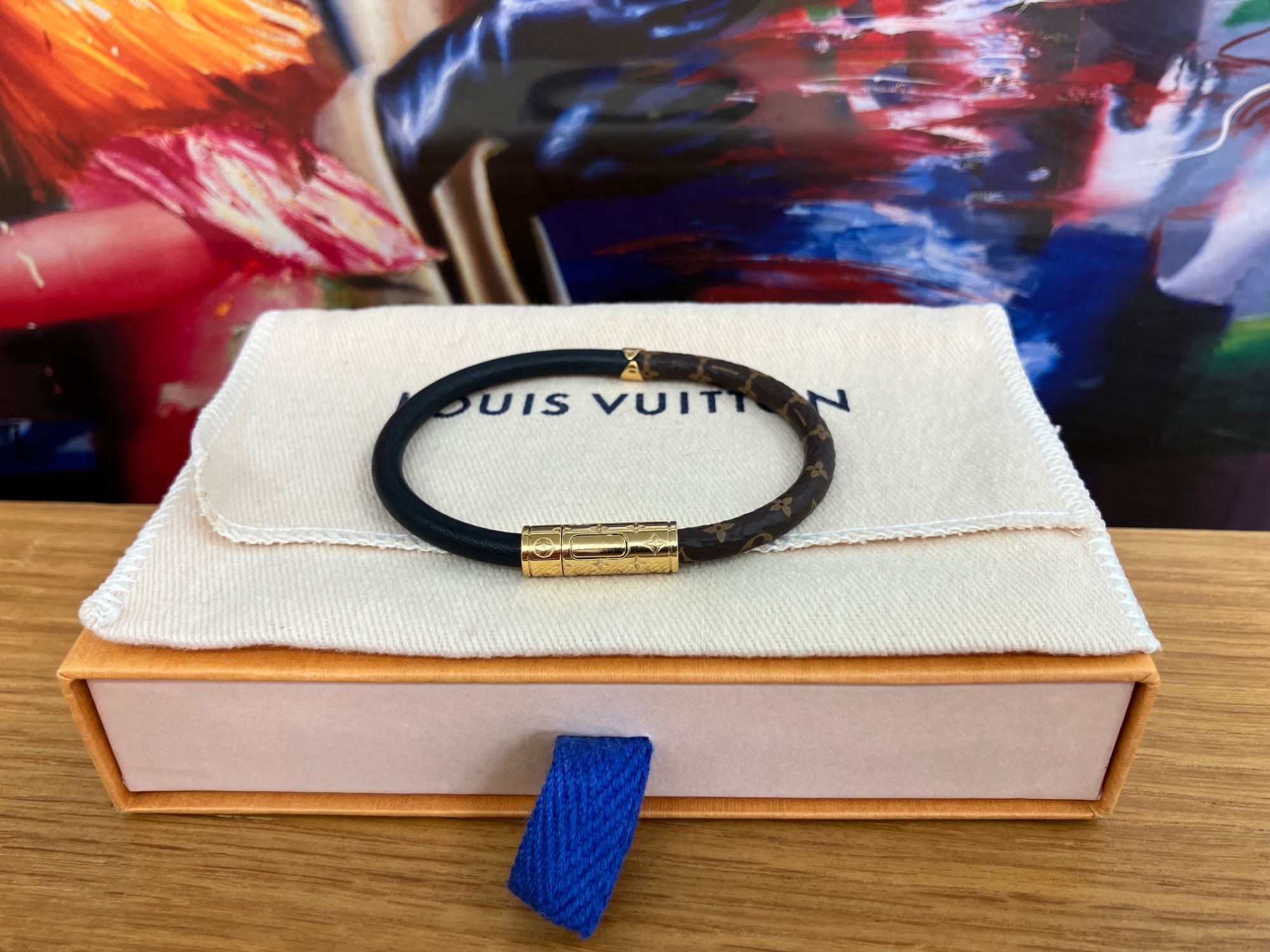 30日まで値下げ！ルイヴィトンLV   ブレスレット 2023年保証書付】 LOUIS VUITTON(ルイ・ヴィトン) ブレスレット