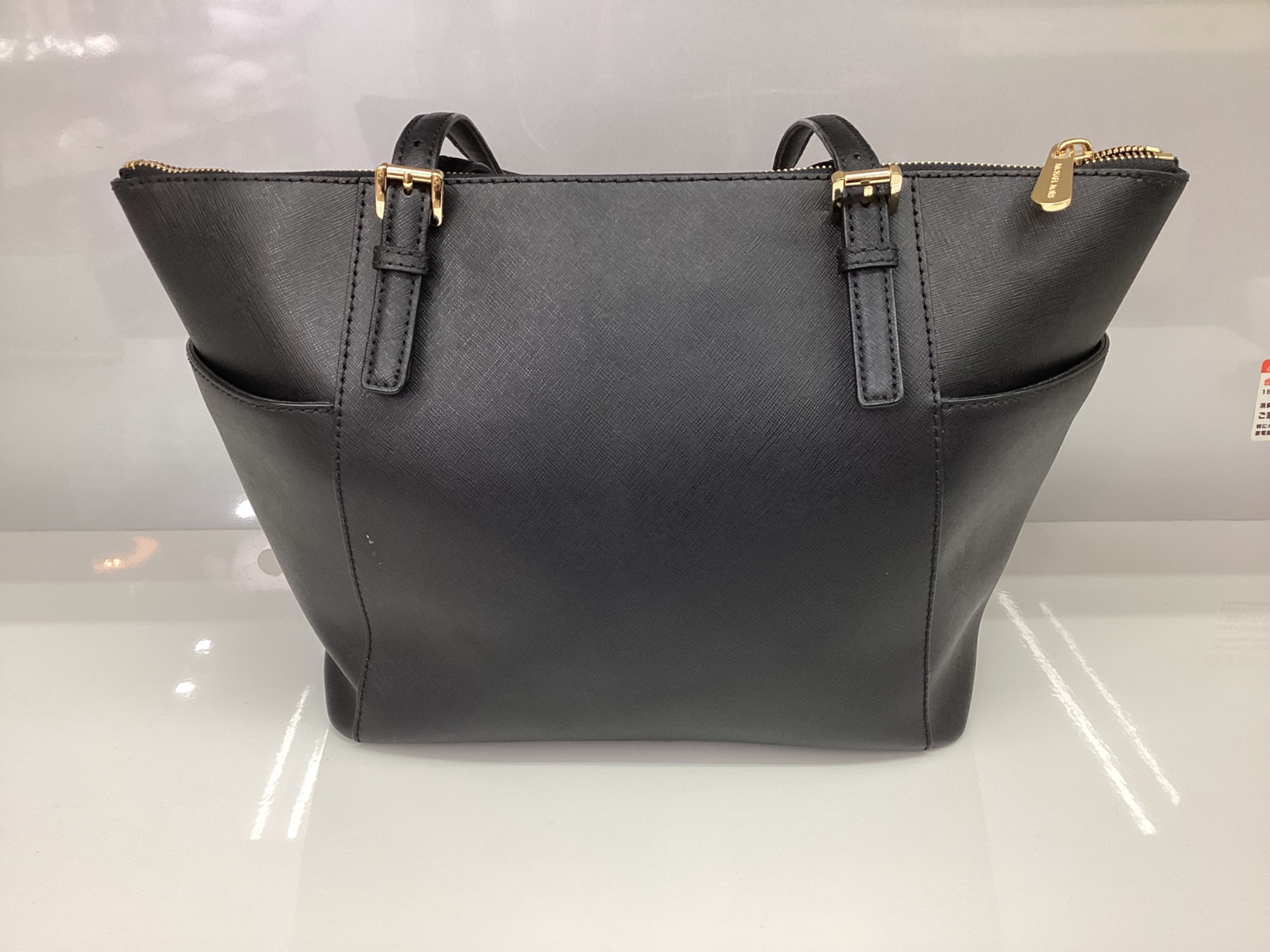 MICHAEL KORS ダークグレー ハンドバッグ セール】ARDEN MD TZ SATCHEL サッチェル（ハンドバッグ