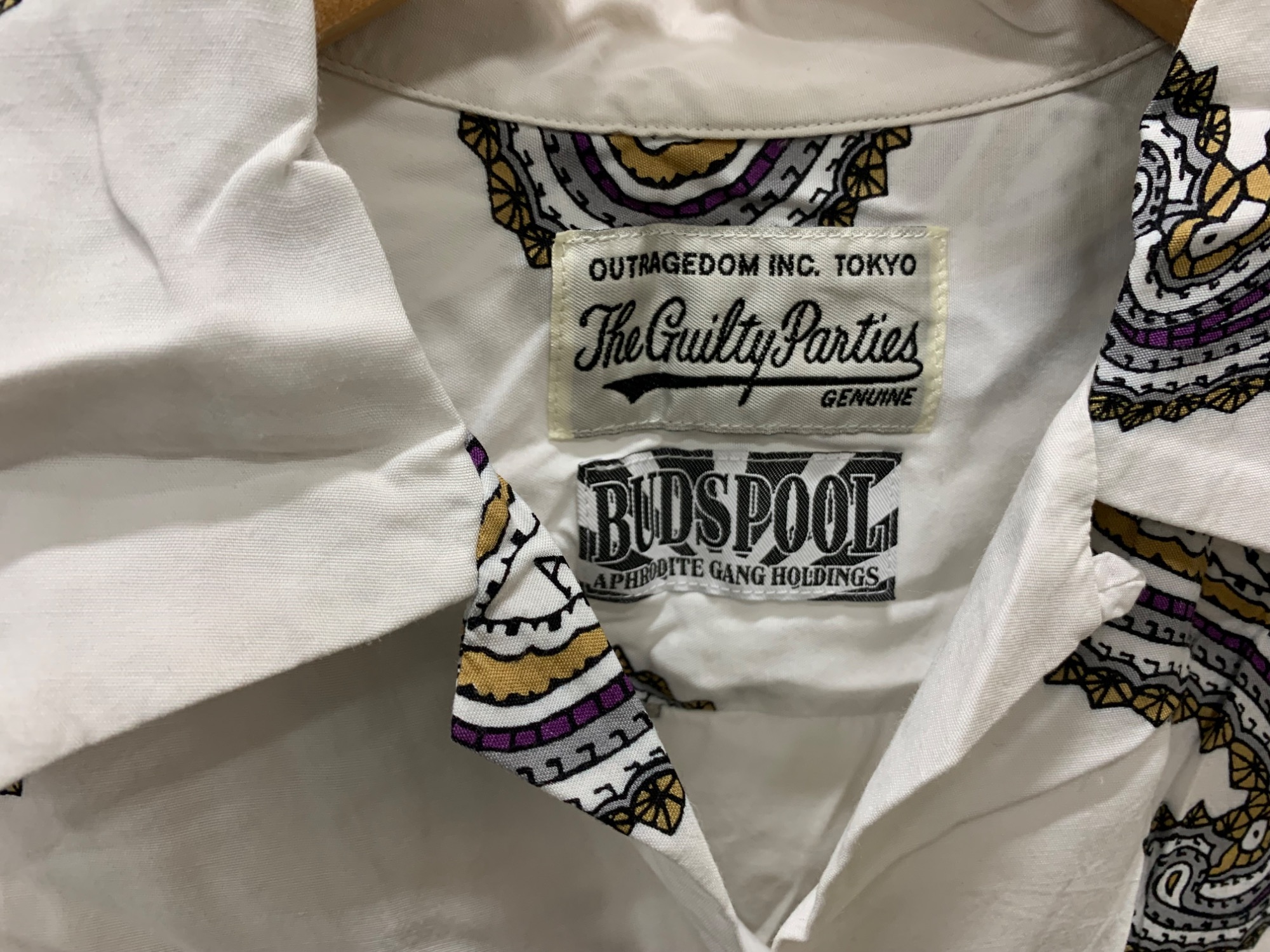 WACKO MARIA×BUDSPOOLより21SS ×舐達麻 HAWAIIAN SHIRT Type 2を