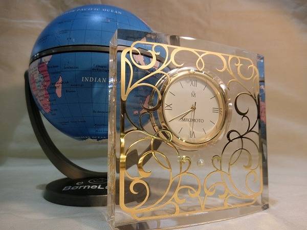 MIKIMOTO（ミキモト）のフォトフレーム＆置時計が新入荷しました