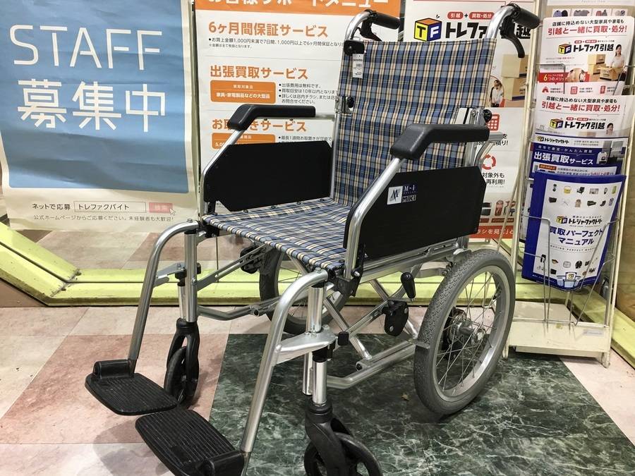 車椅子　引き取り歓迎 車いす介助式 KXL16－42EL | リクライニング車いす