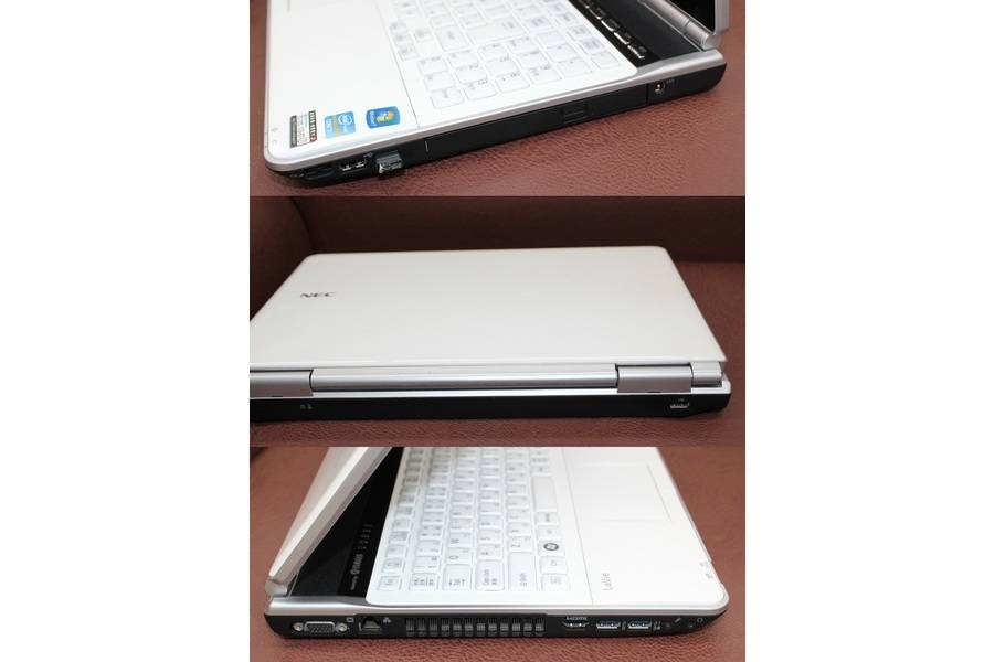 NEC - NEC　ノートＰＣ　Core i7　 LL750/F26W 動作確認済　美品 NEC LaVie LL750/F CPU：Core i7-2670QM 2.2GHz / メモリ：8GB