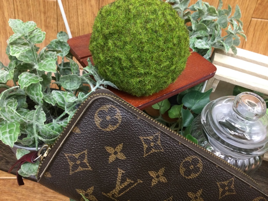 【ほぼ新品】LOUIS VUITTON ポルトフォイユ・クレマンス フューシャ スマホで購入】LOUIS VUITTON ポルトフォイユ・クレマンス