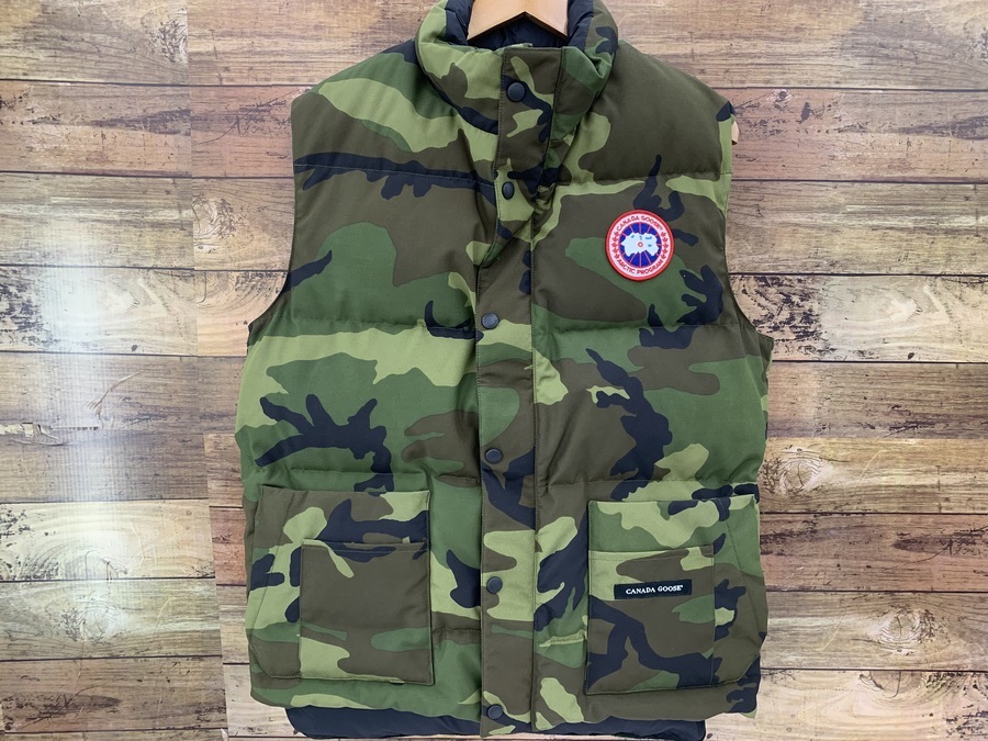 CANADA GOOSE（カナダグース）のカモフラージュ柄ダウンベストをご紹介