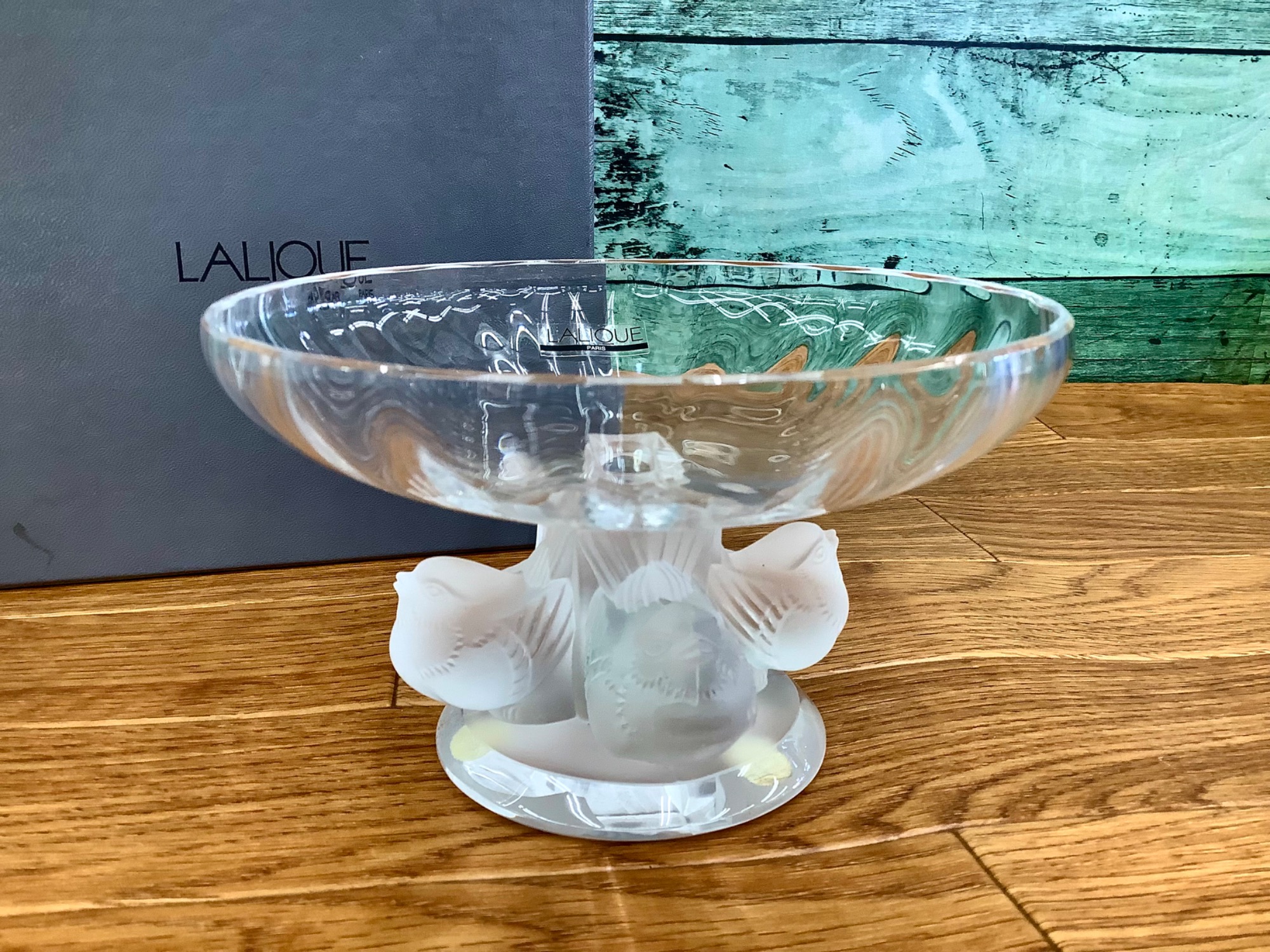 LALIQUE (ラリック) クリスタルコンポート皿が入荷しました！｜2024年